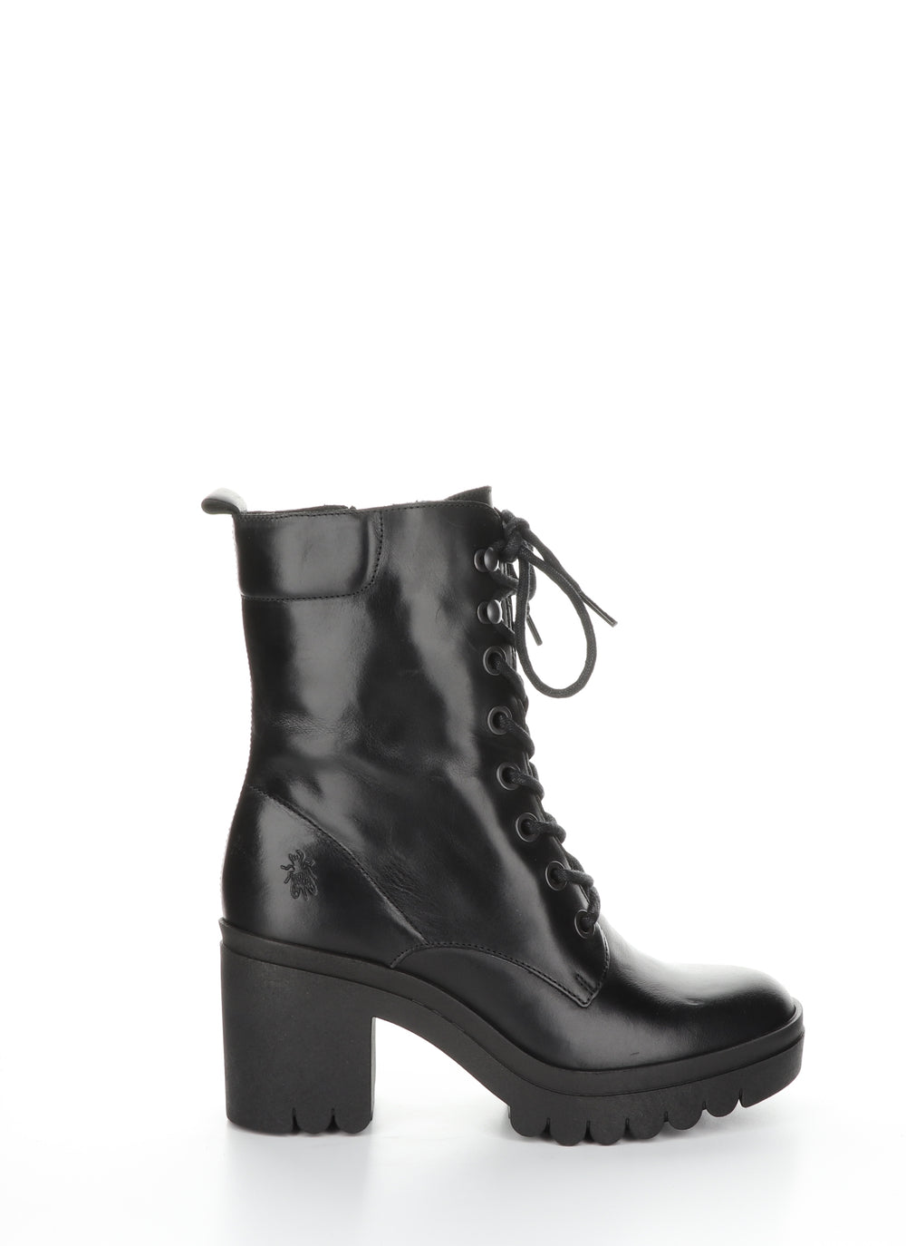 TIEL642FLY Black Zip Up Boots|TIEL642FLY Bottes avec Fermeture Zippée in Noir