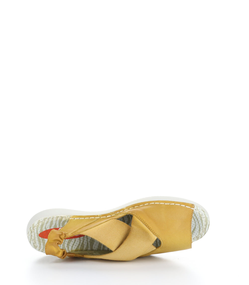 TIEP674SOF YELLOW Round Toe Shoes|TIEP674SOF Chaussures à Bout Rond in Jaune