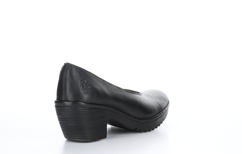 WALO988FLY Mousse Black Classic Pumps Shoes|WALO988FLY Chaussures Escarpins Classiques in Noir