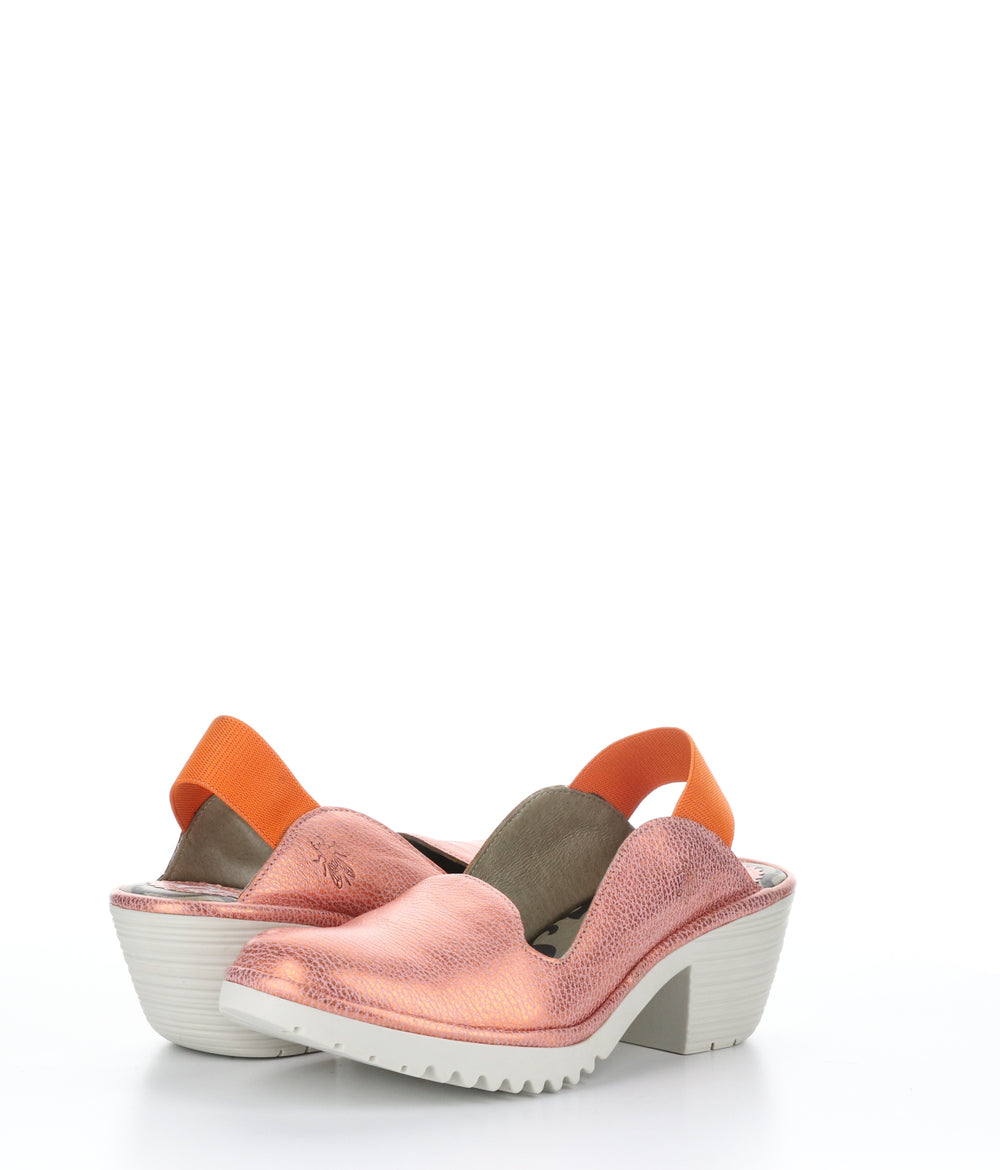 WHIT295FLY SALMON Round Toe Shoes|WHIT295FLY Chaussures à Bout Rond in Rose