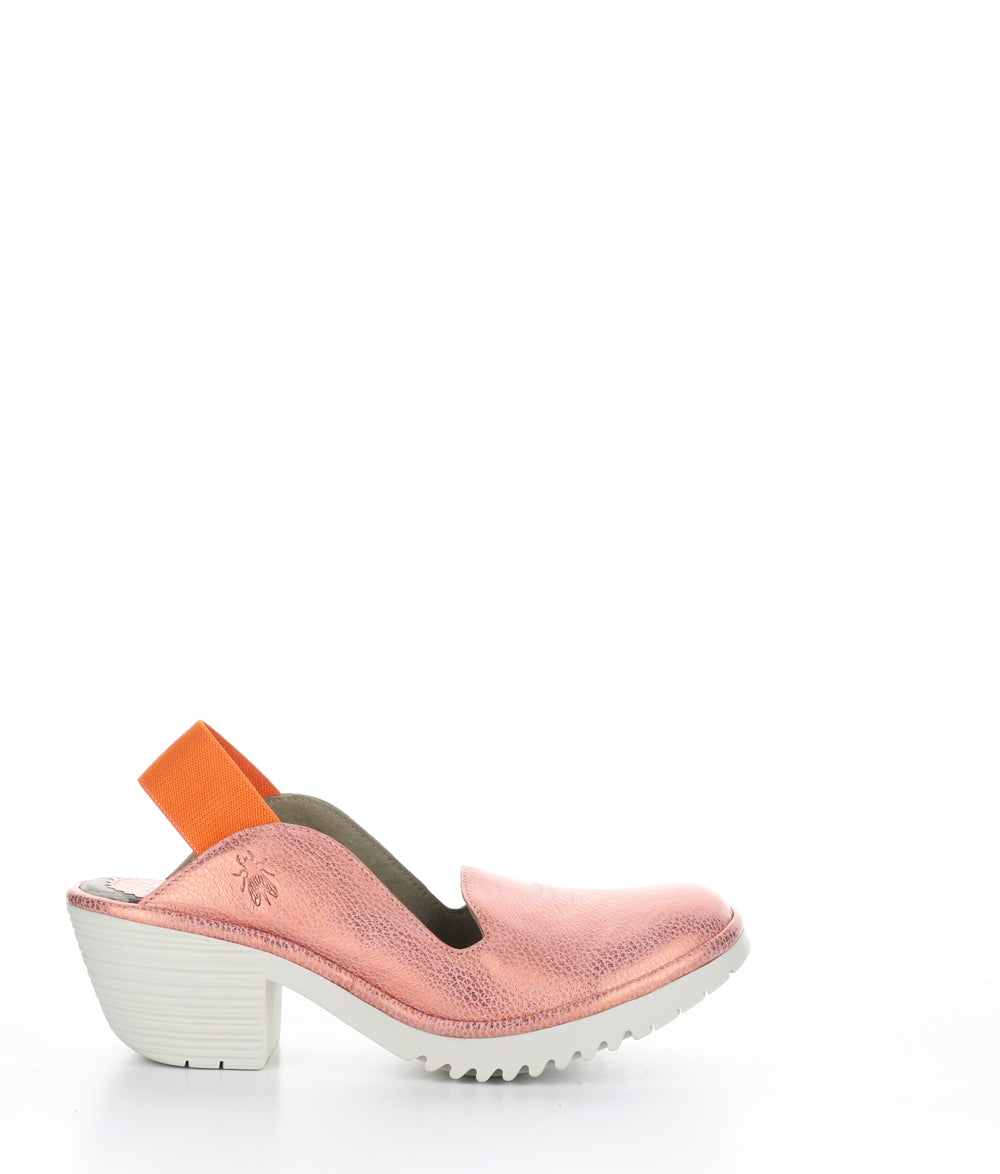 WHIT295FLY SALMON Round Toe Shoes|WHIT295FLY Chaussures à Bout Rond in Rose