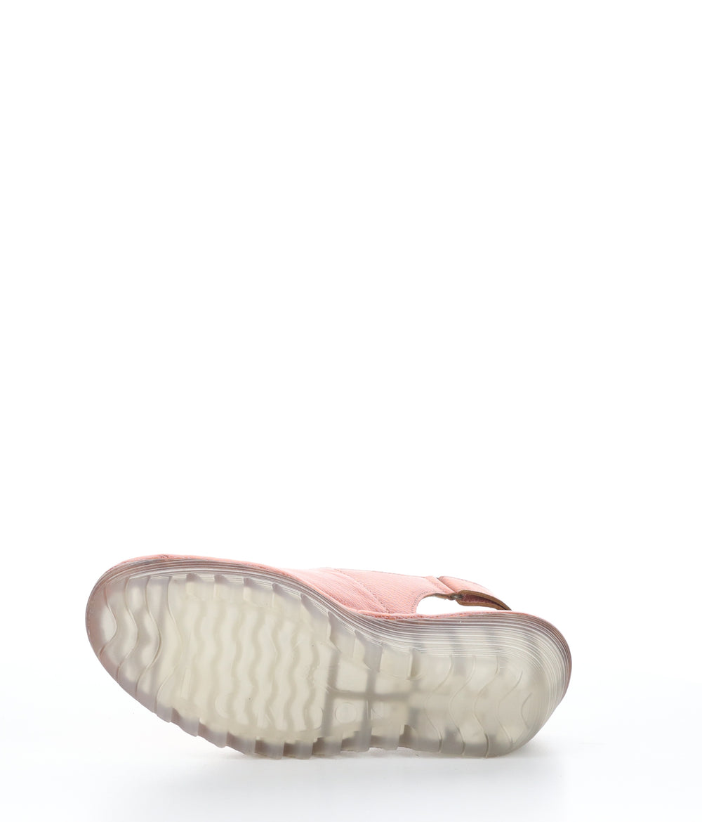 YEAY387FLY SALMON Round Toe Shoes|YEAY387FLY Chaussures à Bout Rond in Rose
