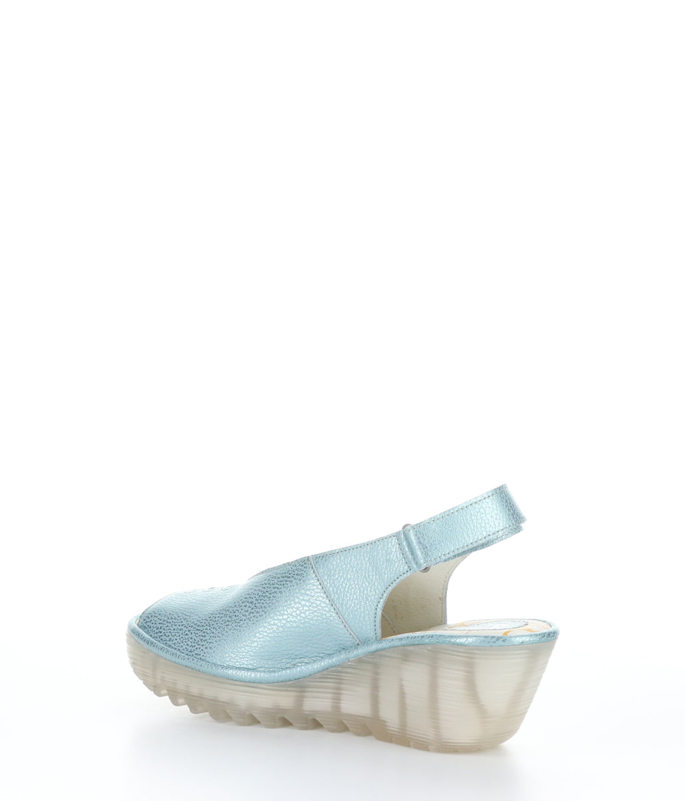 YEAY387FLY AZURE Round Toe Shoes|YEAY387FLY Chaussures à Bout Rond in Bleu