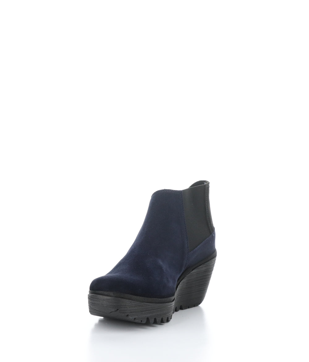 YEGO400FLY 004 NAVY/BLACK Elasticated Boots