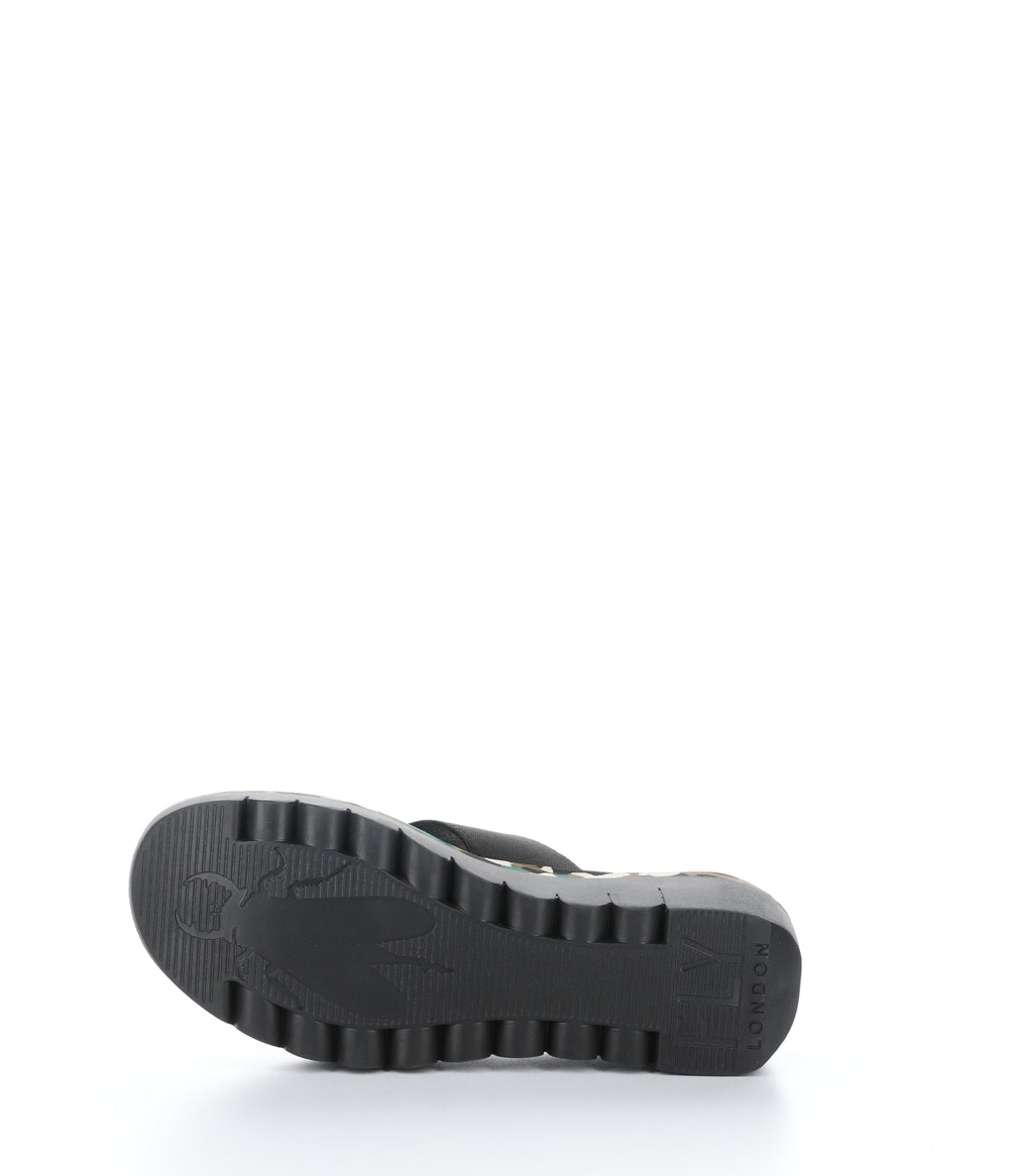 YOMU725FLY BLACK/CAMO Round Toe Shoes